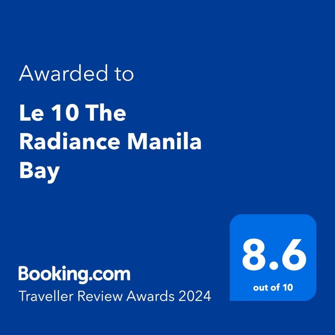 Le 10 The Radiance Manila Bay Aparthotel Pasay Kültér fotó